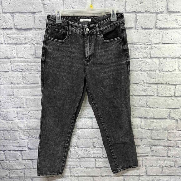 Pacsun‎ Jeans Womens 28 Black Burnout Mom Denim - Picture 1 of 5